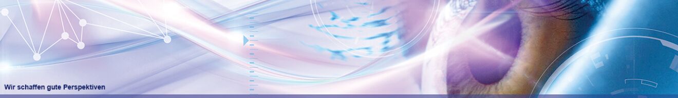 Banner WVAO Auge bunter grafisch stilisierter Hintergrund