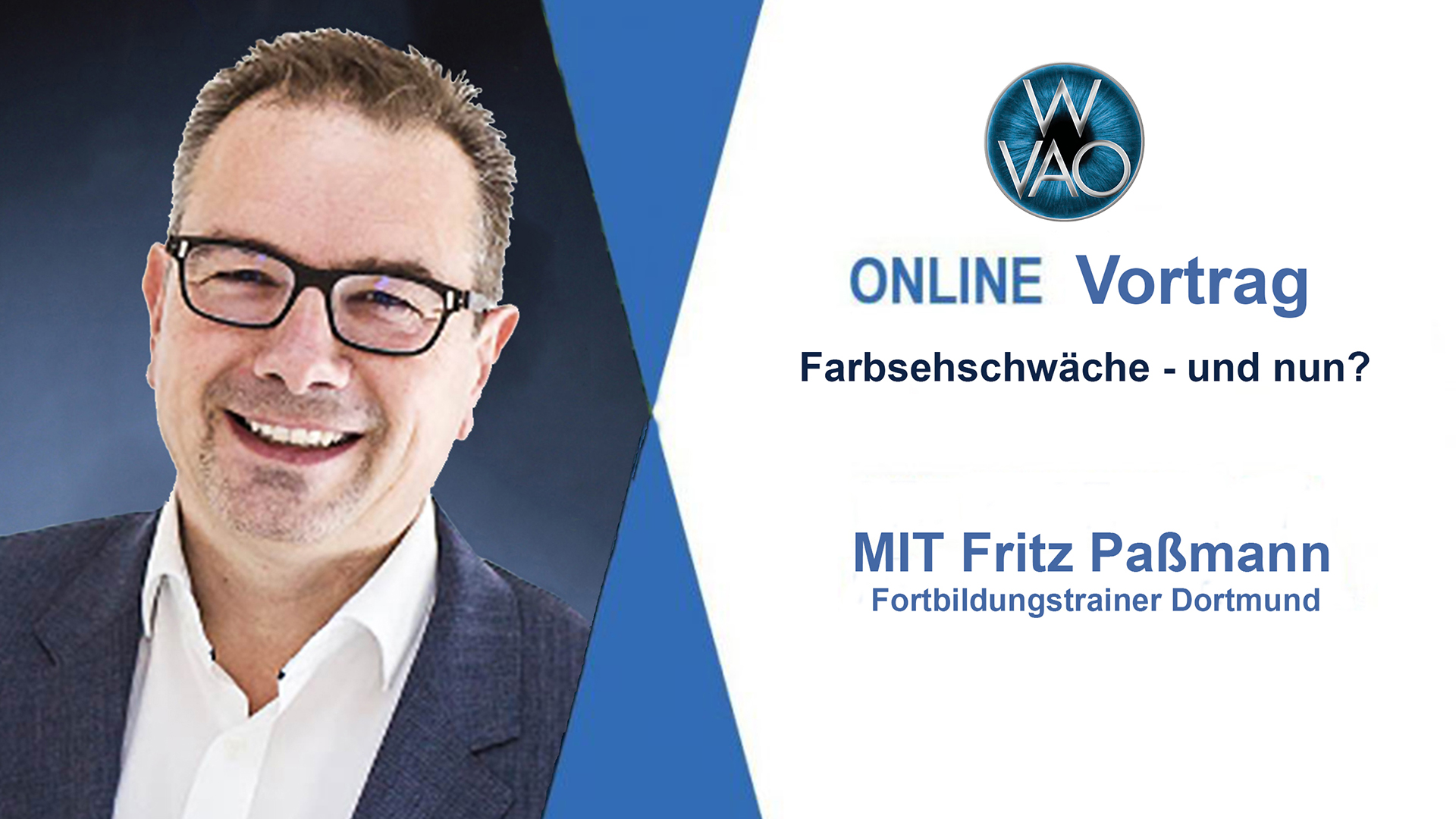WVAO Online-Vortrag Fritz Paßmann