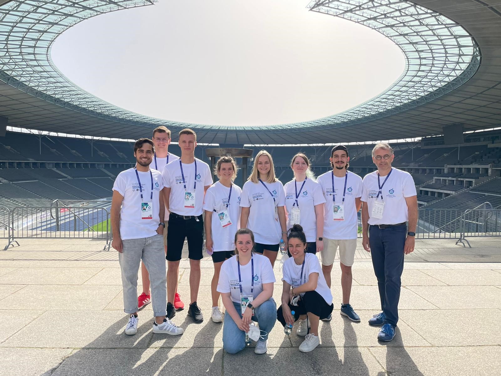 Studierende der Hoschschule München unterstützen die Special Olympics