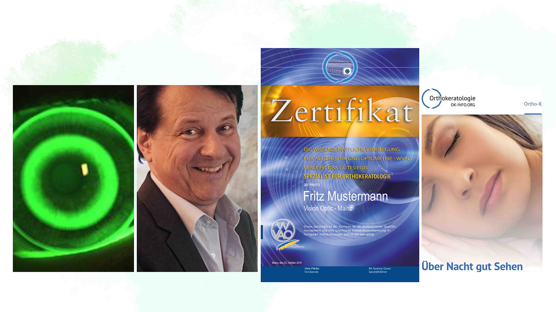 WVAO Seminar Spezialist für Ortho­keratologie Peter Bruckmann