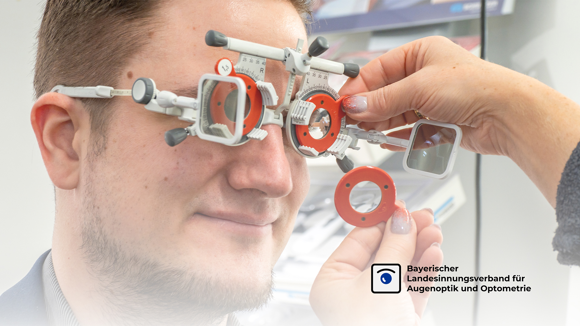 Refraktion mit Messbrille