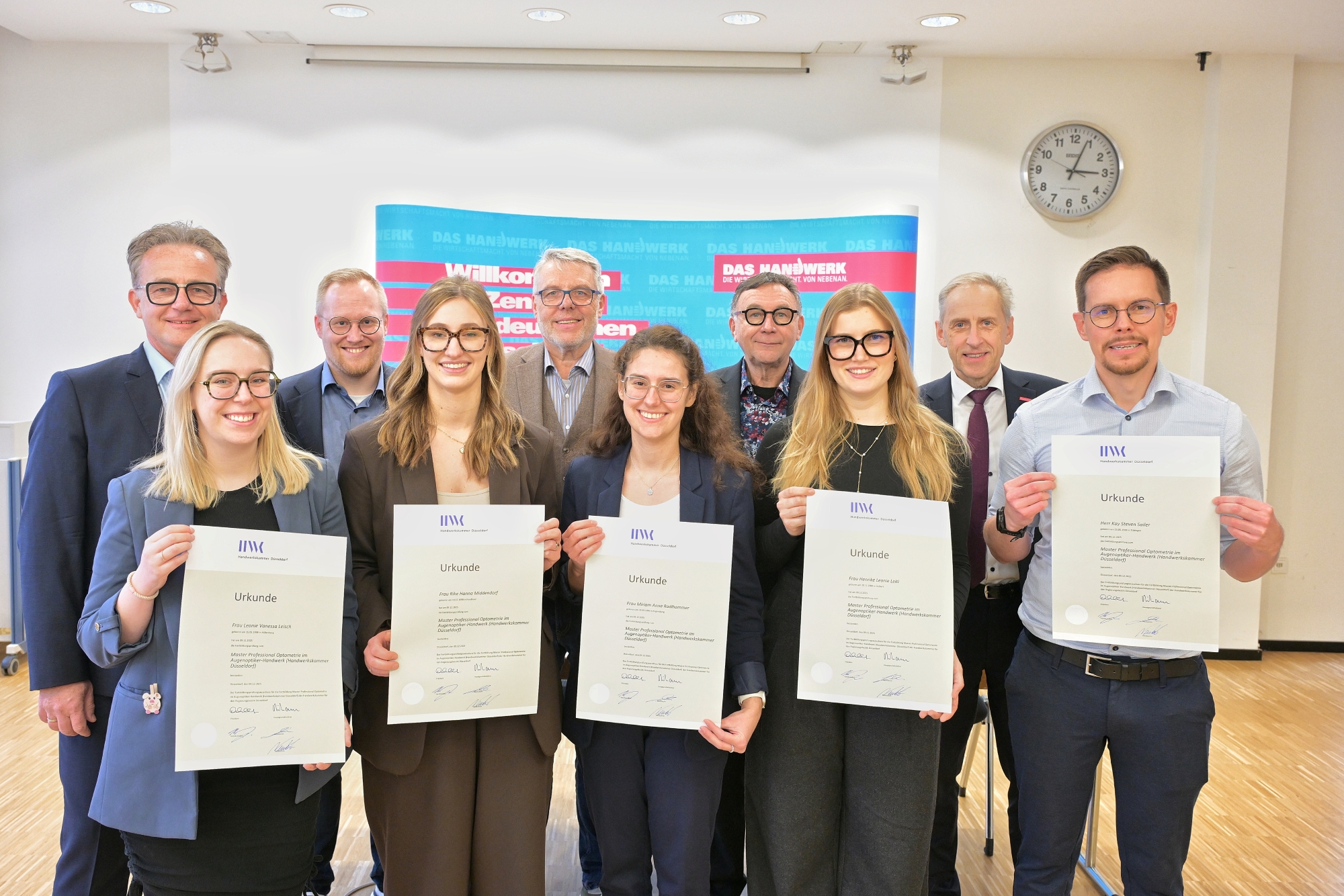 Master Professional Optometrie Absolventen